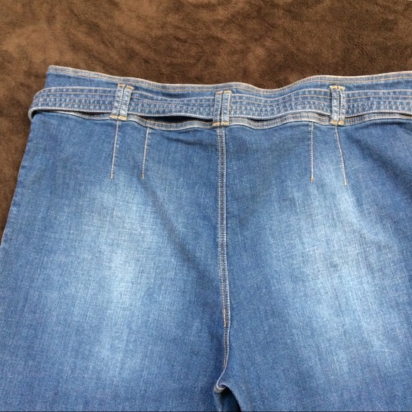 Pilcro And The Letterpress by Anthropologie High-Rise Cropped Flare Belt Jeans - Picture 6 of 6